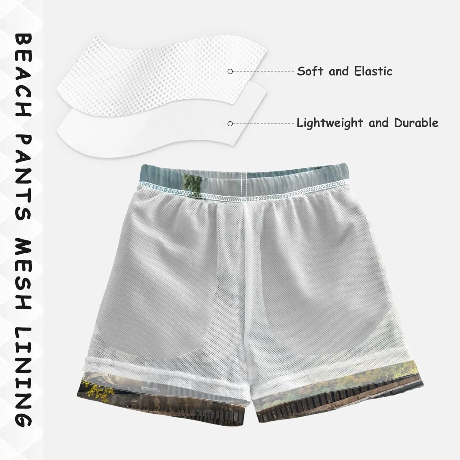 Aflyko Boys' Board Shorts Toddler Swim Trunk Girls Beach Swimwear Bathing Suit