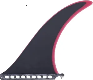 Boogie Boards Surfboard Fin 11 Inch Fiberglass Center Single Box Fin 11" Longboard Base Sup Accessories (Color : Black Bordo 11 inch)
