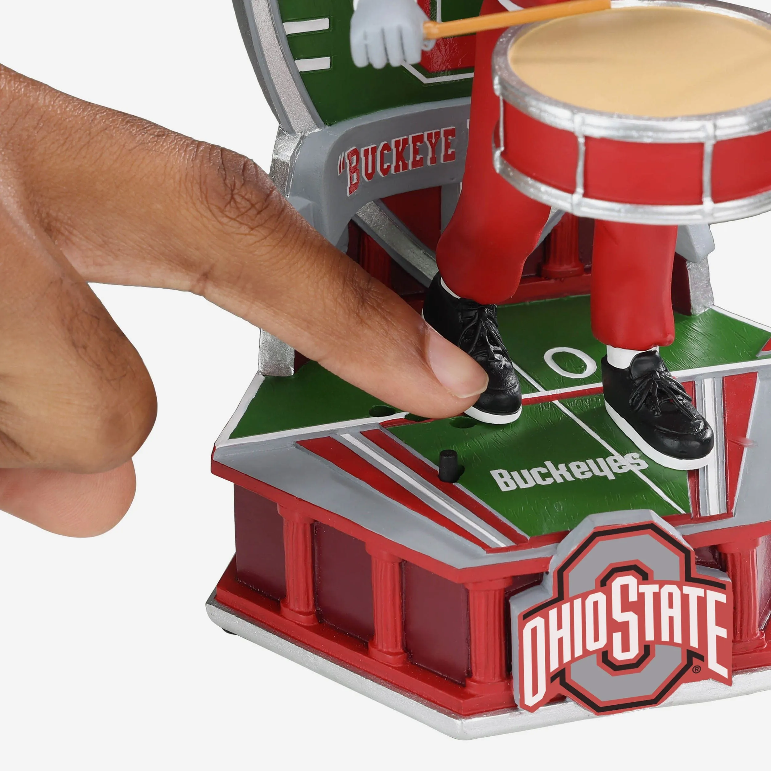 Brutus Buckeye Ohio State Buckeyes Fight Song Mascot Bobblehead