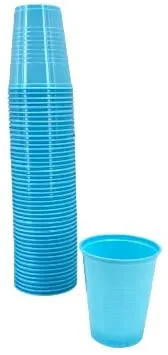 Essentials Plastic Drinking Cups; *COLOR OPTIONS* 5 ounce drinking cups; Full Case of 1000 cups