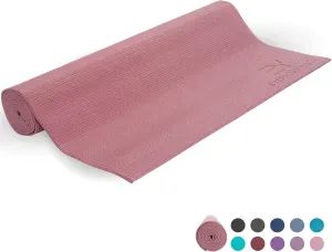 Everyday Yoga Deluxe Mat - 72"L x 24"W Non Slip Exercise Mat, Anti-Tear, 3-5mm Thickness for Yoga, Pilates & Floor Workouts