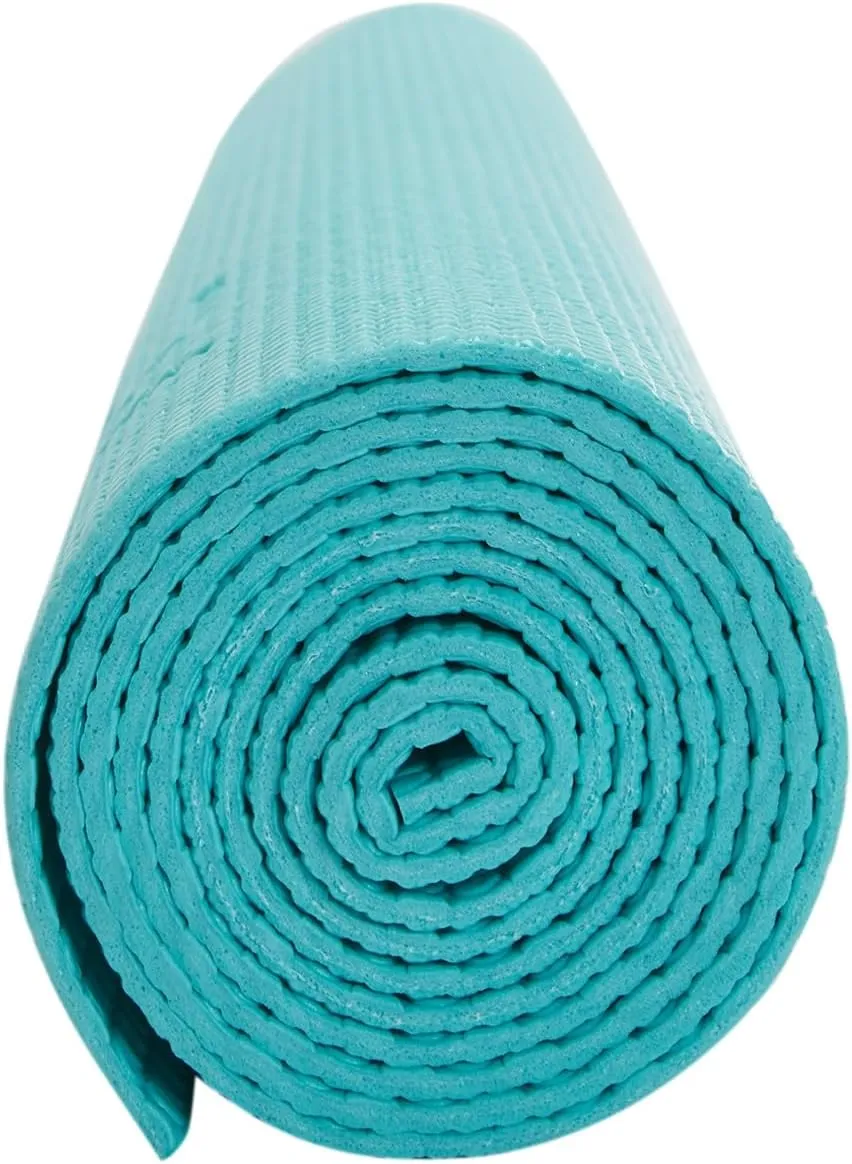 Everyday Yoga Deluxe Mat - 72"L x 24"W Non Slip Exercise Mat, Anti-Tear, 3-5mm Thickness for Yoga, Pilates & Floor Workouts