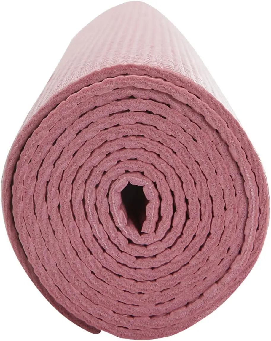 Everyday Yoga Deluxe Mat - 72"L x 24"W Non Slip Exercise Mat, Anti-Tear, 3-5mm Thickness for Yoga, Pilates & Floor Workouts
