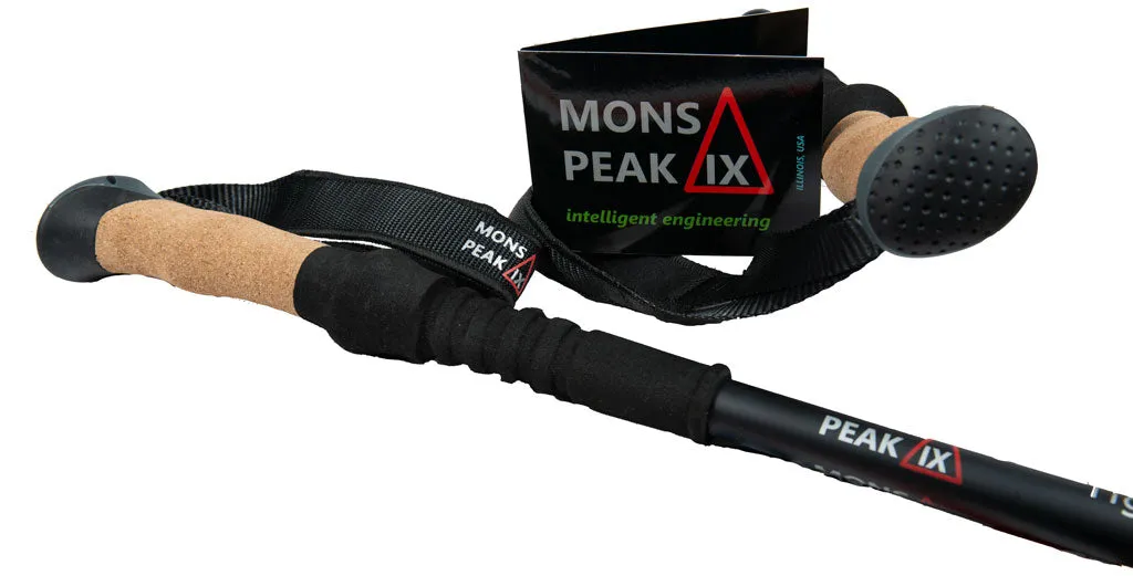 Mons Peak IX Tiger Paw 7075 Trekking Poles | ERGOHeal®