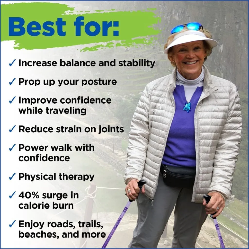 Motivator Super Duty Therapy Poles for Balance and Rehab - Patented Stability Grips - 2 Pieces Adjustable w/ Strong Push Button Locks, Detachable Rubber Feet and Travel Bag - For Heights up to 7 feet and Weights up to 500lbs (Sold as Set of 2)