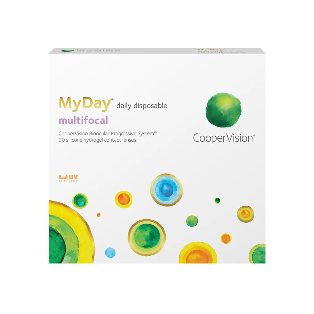 MyDay Multifocal Daily Disposable Contact Lenses 90 Pack