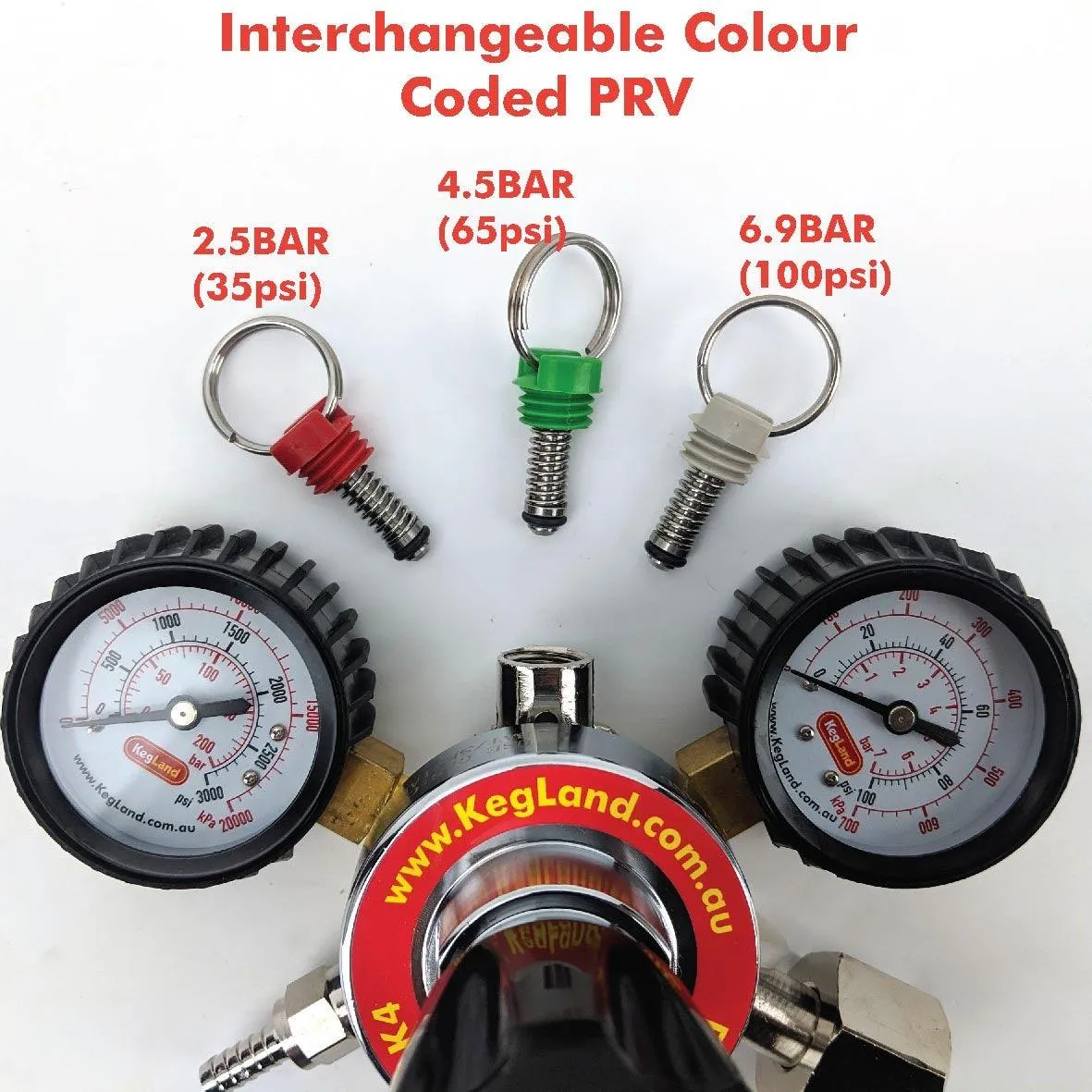 Type 30 - MK4 Regulator (4.5bar PRV & 65psi Gauge)