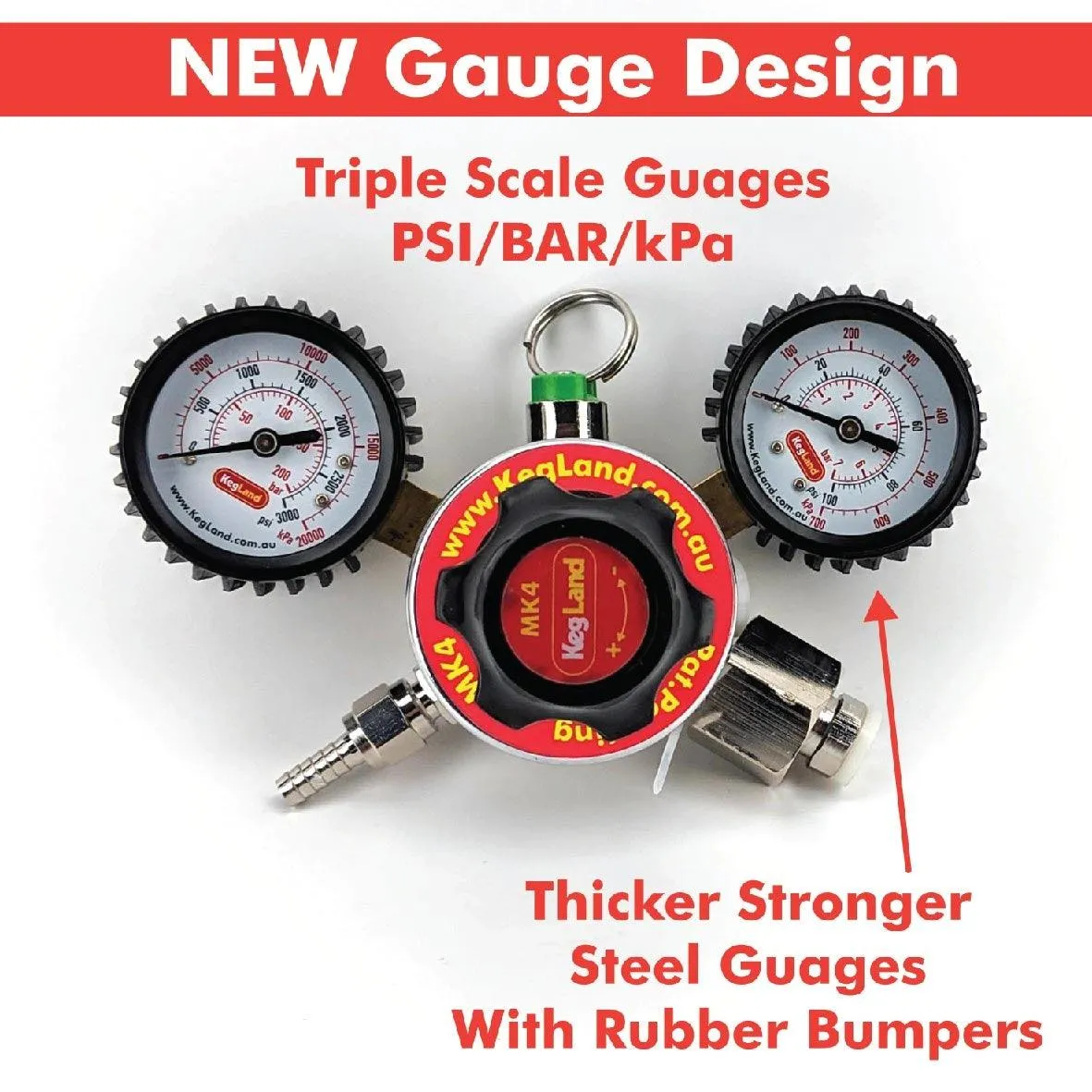 Type 30 - MK4 Regulator (4.5bar PRV & 65psi Gauge)