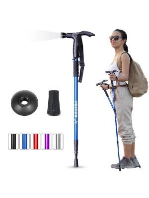 Vector X Trekking Poles Adjustable Hiking or Walking Sticks for Hiking Collapsible Strong
